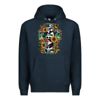 Navy western cross Premium Hoodie - RanaPortraitStore