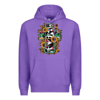 Purple western cross Premium Hoodie - RanaPortraitStore