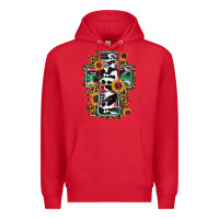 Red western cross Premium Hoodie - RanaPortraitStore