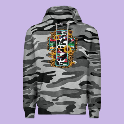 Western Cross Premium Hoodie Designed By Ranaportraitstore