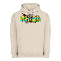 Pigment French Oak bartender Urban Hoodie - Zillion Design Studio