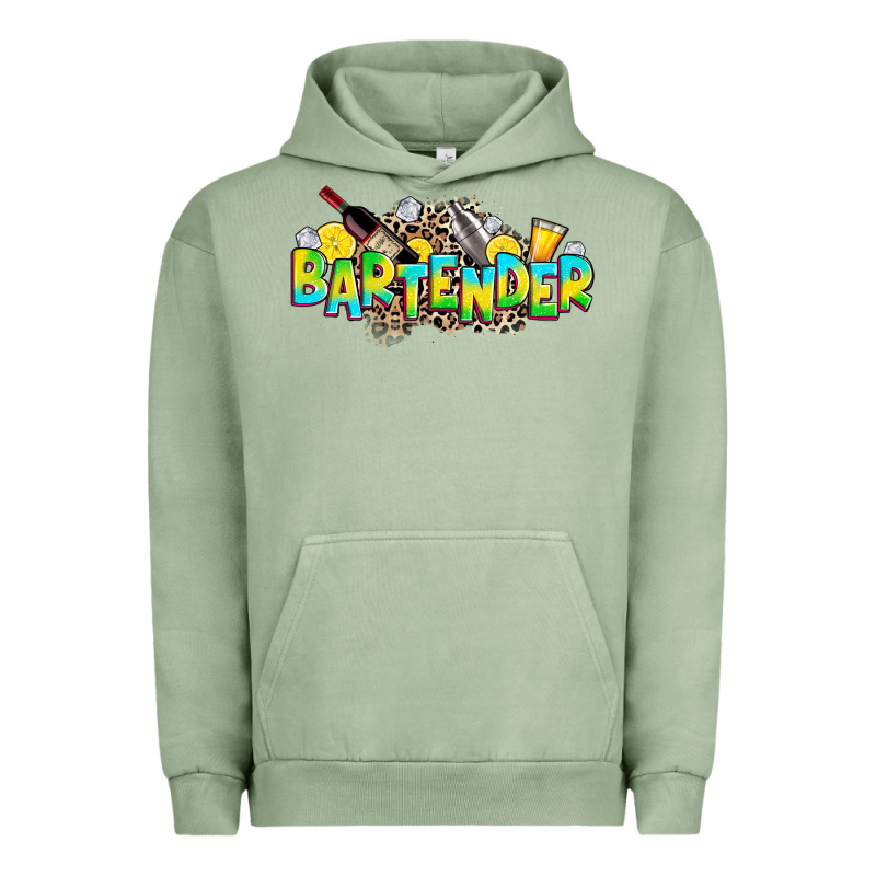 Bartender Urban Hoodie by Zillion Design Studio | Teevron