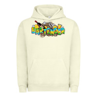 Pigment Pistachio bartender Urban Hoodie - Zillion Design Studio