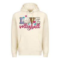 Sandshell love volleyball Premium Hoodie - Zillion Design Studio