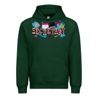 Forest Green secretary Urban Hoodie - Zillion Design Studio