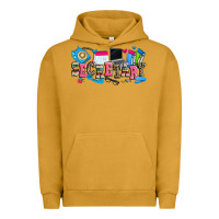 Pigment Peanut Butter secretary Urban Hoodie - Zillion Design Studio
