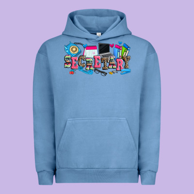 Secretary Urban Hoodie Designed By Zillion Design Studio