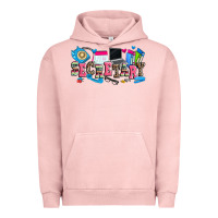 Pigment Salmon secretary Urban Hoodie - Zillion Design Studio