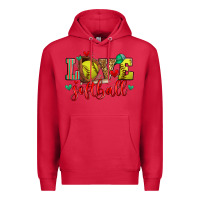 Cardinal love softball Premium Hoodie - Zillion Design Studio
