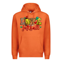 Carrot love softball Premium Hoodie - Zillion Design Studio