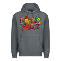 Rock love softball Premium Hoodie - Zillion Design Studio