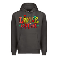 Smoke love softball Premium Hoodie - Zillion Design Studio