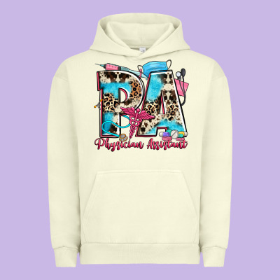 Pa Physician Assistant Urban Hoodie Designed By Zillion Design Studio