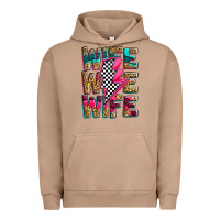 Pigment Burro race wife wife wife lightningbolt Urban Hoodie - Zillion Design Studio