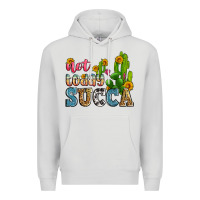 Dove Grey not today succa Premium Hoodie - Zillion Design Studio