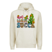 Oatmeal Heather not today succa Premium Hoodie - Zillion Design Studio