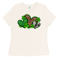 Bone st patricks day western hearts Ladies Tee - Artiststas