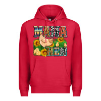 Cardinal mama hen Premium Hoodie - Zillion Design Studio