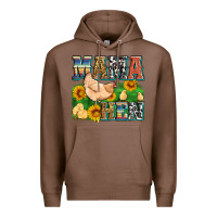 Chestnut mama hen Premium Hoodie - Zillion Design Studio
