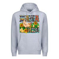 Heather Grey mama hen Premium Hoodie - Zillion Design Studio
