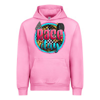 Fuchsia Pink race day Urban Hoodie - Zillion Design Studio