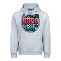 Heather Grey race day Urban Hoodie - Zillion Design Studio