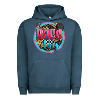 Pigment Midnight Navy race day Urban Hoodie - Zillion Design Studio