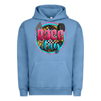 Pigment Pebble Blue race day Urban Hoodie - Zillion Design Studio