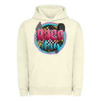 Pigment Pistachio race day Urban Hoodie - Zillion Design Studio