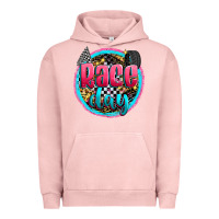 Pigment Salmon race day Urban Hoodie - Zillion Design Studio