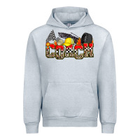 Heather Grey race coach Urban Hoodie - Zillion Design Studio