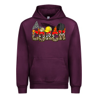Mauve Wine race coach Urban Hoodie - Zillion Design Studio