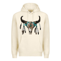 Tofu boho bull skull Premium Hoodie - RanaPortraitStore