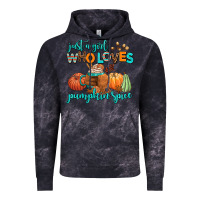 Cloud Black just a girl who loves pumpkin spice Vintage Hoodie - AdoDesignShop