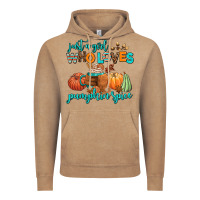 Vintage Coffee just a girl who loves pumpkin spice Vintage Hoodie - AdoDesignShop
