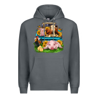 Rock farm truck animals Premium Hoodie - Zillion Design Studio