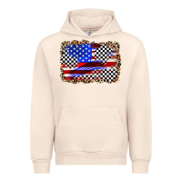 Sandshell race american flag Urban Hoodie - Zillion Design Studio