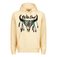 Pina Colada wild soul boho skull Premium Hoodie - RanaPortraitStore