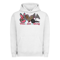 Pigment Lunar Rock peace love racing Urban Hoodie - Zillion Design Studio