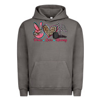 Pigment Tornado peace love racing Urban Hoodie - Zillion Design Studio