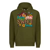 Army Green farm sweet farm Premium Hoodie - Zillion Design Studio