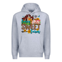 Heather Grey farm sweet farm Premium Hoodie - Zillion Design Studio