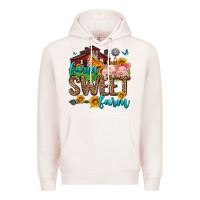Pale Pink farm sweet farm Premium Hoodie - Zillion Design Studio