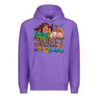 Purple farm sweet farm Premium Hoodie - Zillion Design Studio