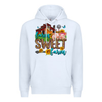 White farm sweet farm Premium Hoodie - Zillion Design Studio
