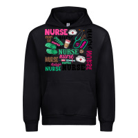 Black nurse Urban Hoodie - Zillion Design Studio