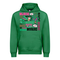 Emerald nurse Urban Hoodie - Zillion Design Studio