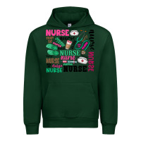 Forest Green nurse Urban Hoodie - Zillion Design Studio