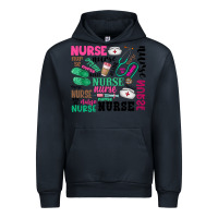 Navy nurse Urban Hoodie - Zillion Design Studio