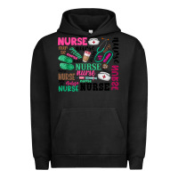 Pigment Black nurse Urban Hoodie - Zillion Design Studio